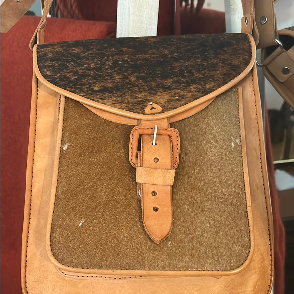 Brown Leather Men's Bag